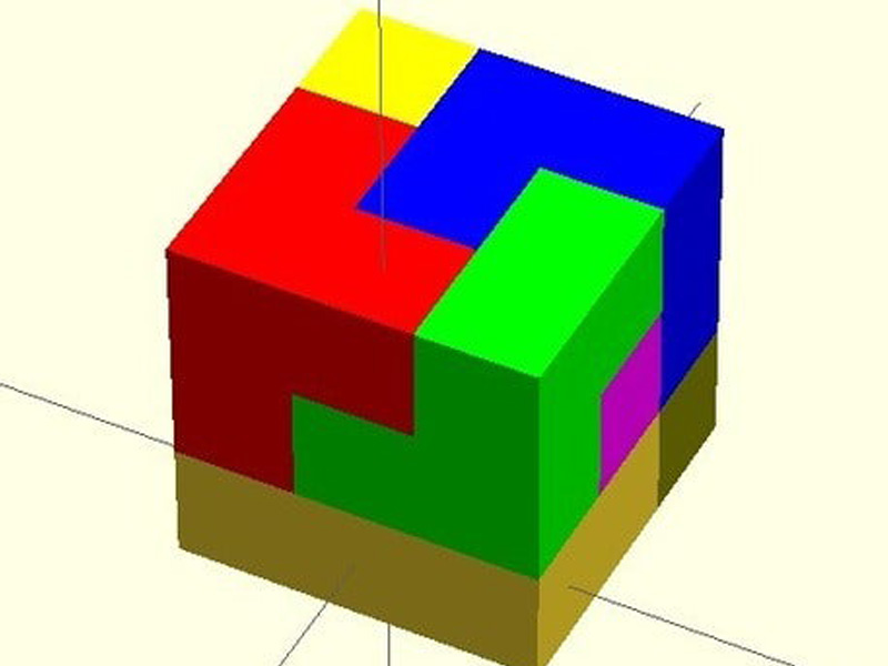 立方体拼图